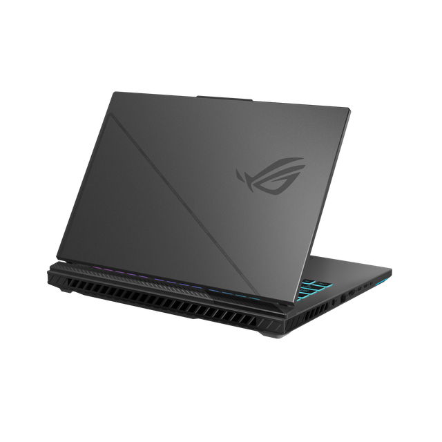 Rear Side of Strix G16 Eclipse Gray